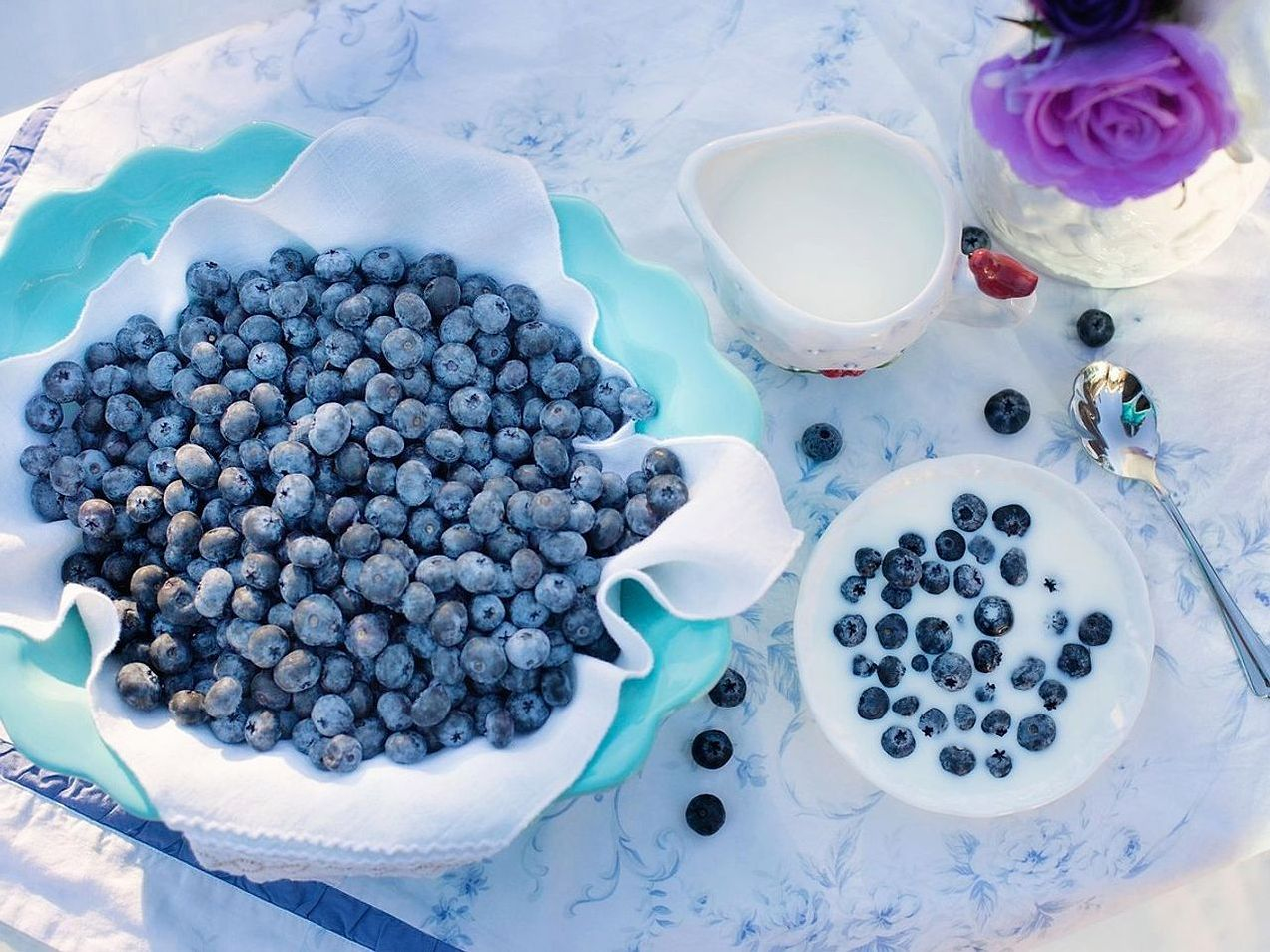 Uvas recién cosechadas cada semana
